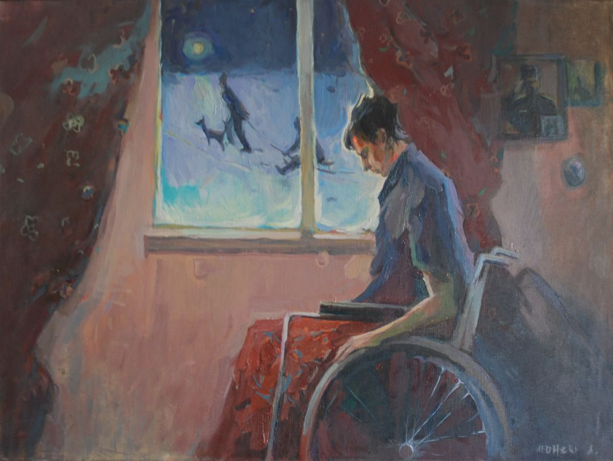 Unable to walk by Jaroslav Leonets