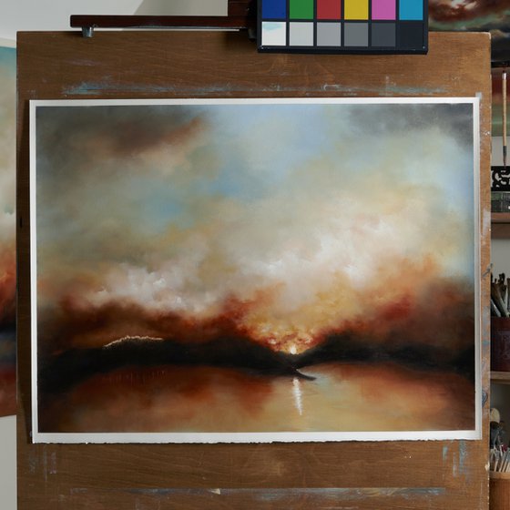 Sunset For Santorini