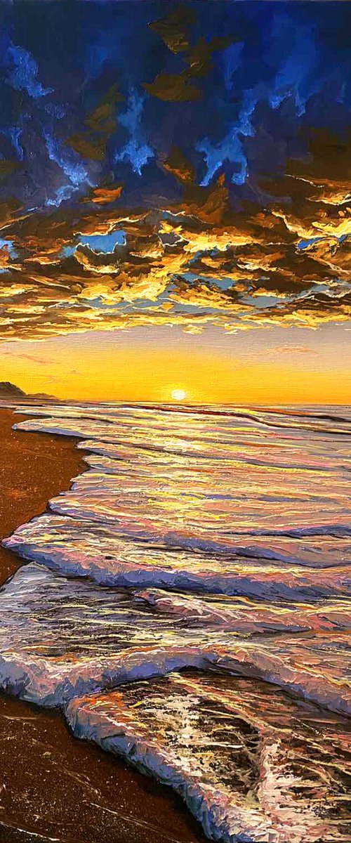 "Bright Sunset " by Elena Adele Dmitrenko