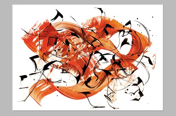 Abstract 'Flamenco'