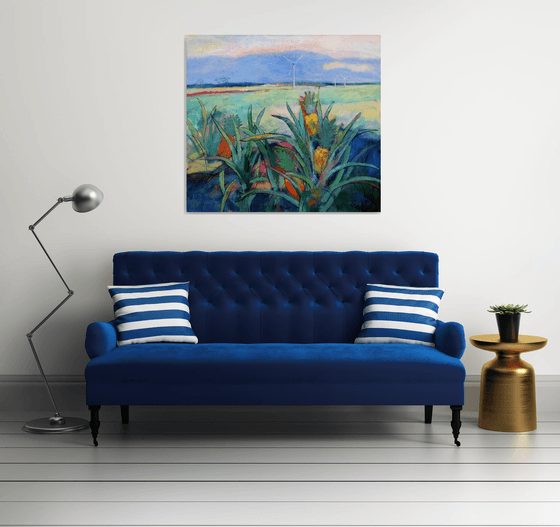 Pineapple at Twilight