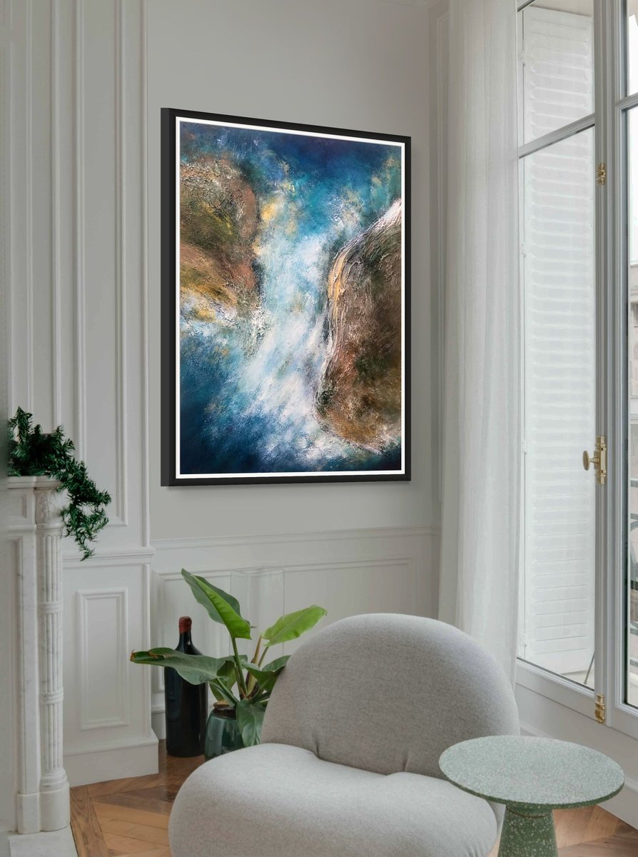 Kythnos Island By Alexandra Petropoulou, 28 X 39, Artwork For Sale On Artfinder
