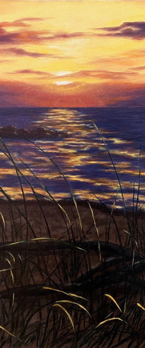 Glare sunset by Olga Kurbanova