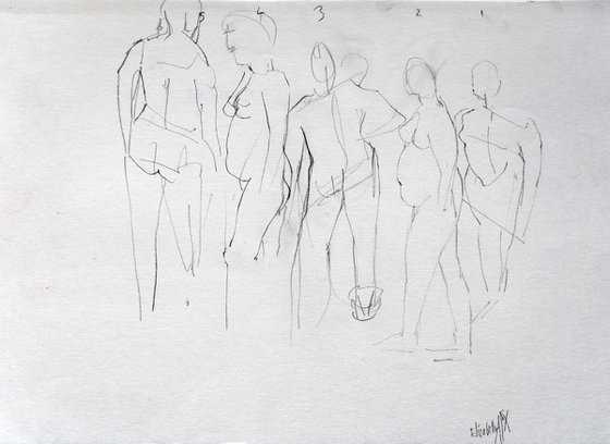 Study 01; Life Drawing