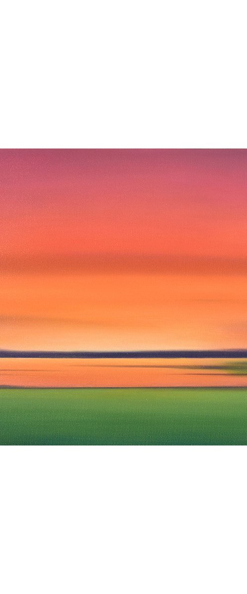 Vibrant Evening Sky by Suzanne Vaughan