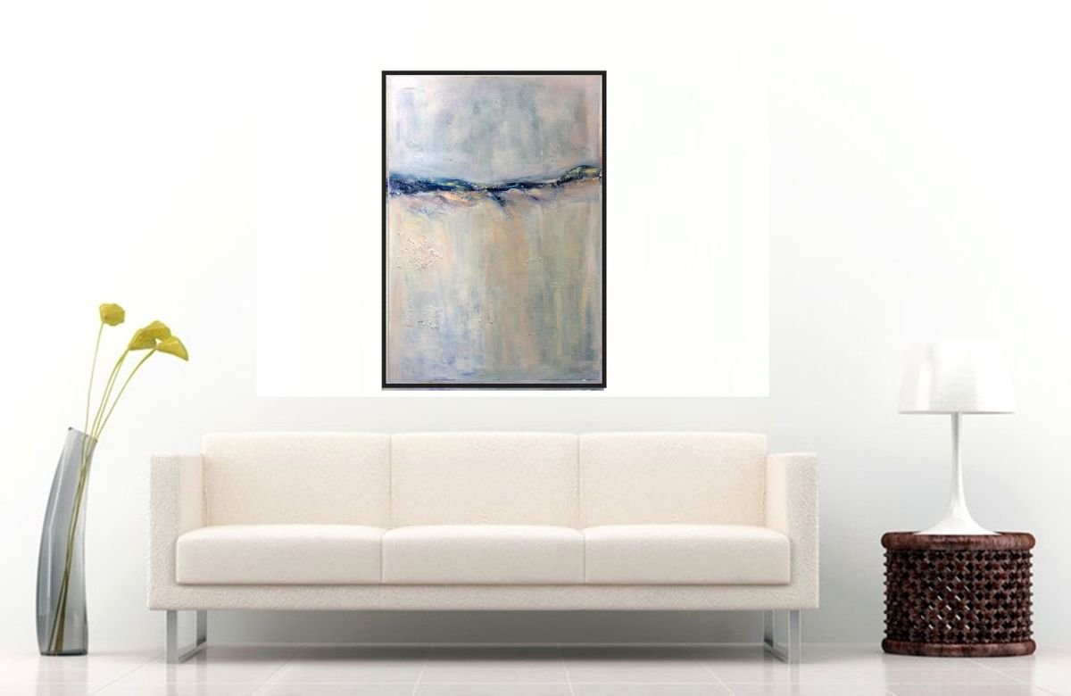 Abstract ~ Rugged Across The Moorland Hill II by Maxine Anne Martin