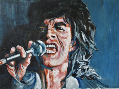 Mick Jagger 2 by Max Aitken