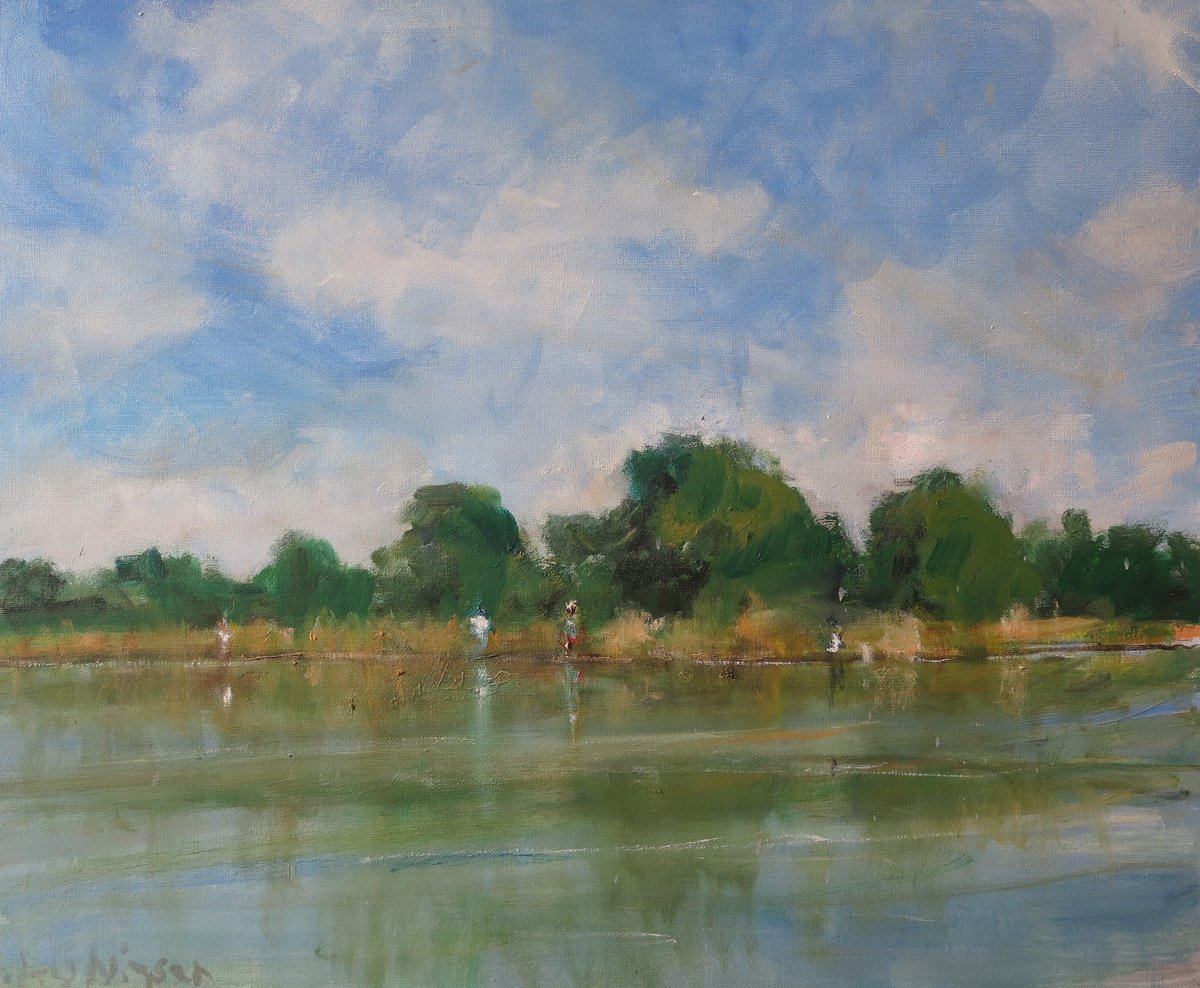 The River Ouse, July 4 by Malcolm Ludvigsen