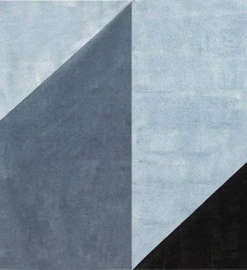 Diptych Geometric Shape by Catia Goffinet