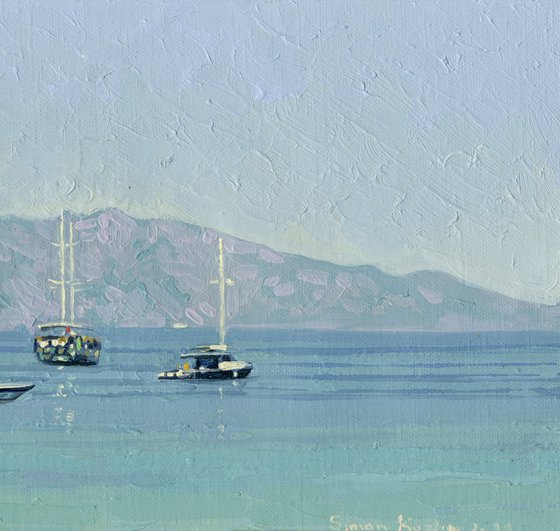 Yachts in Turunc Harbor