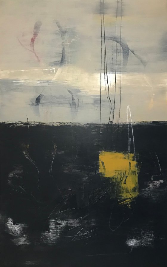 Do You Believe In Nowhere Minimalist Painting