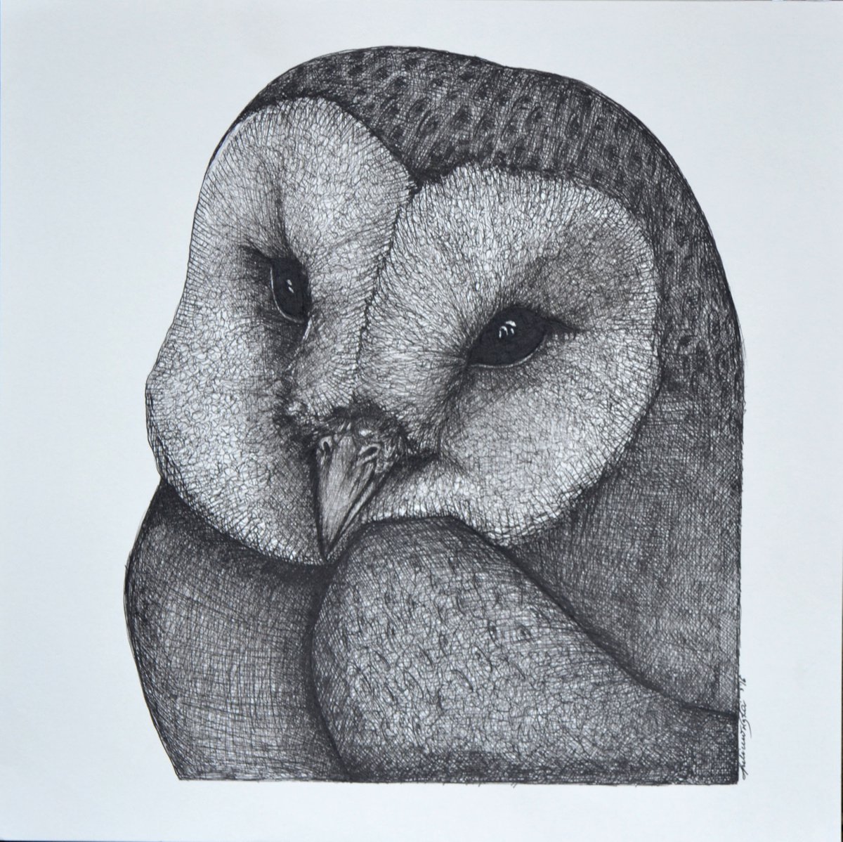Owl #3 by Maja Tulimowska - Chmielewska
