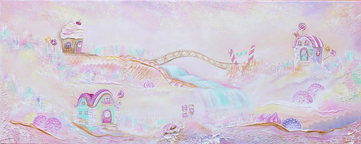 Candy Land By Katerina Koroleva, 39 X 16, Artwork For Sale On Artfinder
