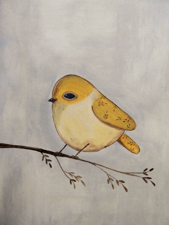 The yellow bird