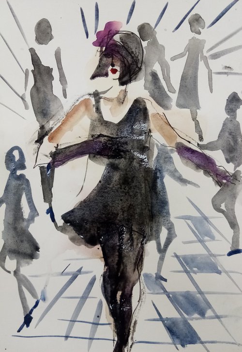The Great Gatsby dancing 3 by Oxana Raduga