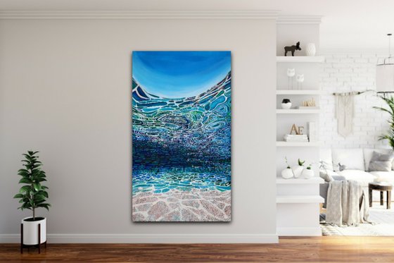 Ocean depths /210 X 123 X 0.1 cm