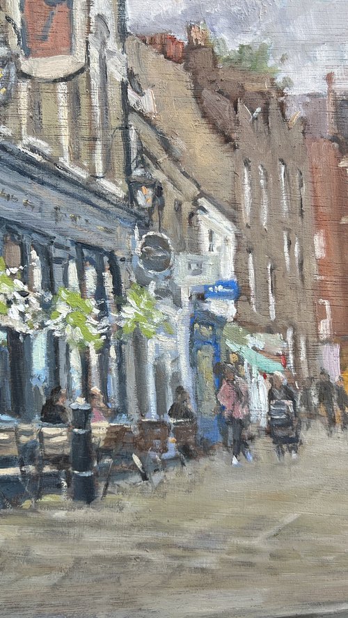 Flask Walk, Hampstead by Louise Gillard