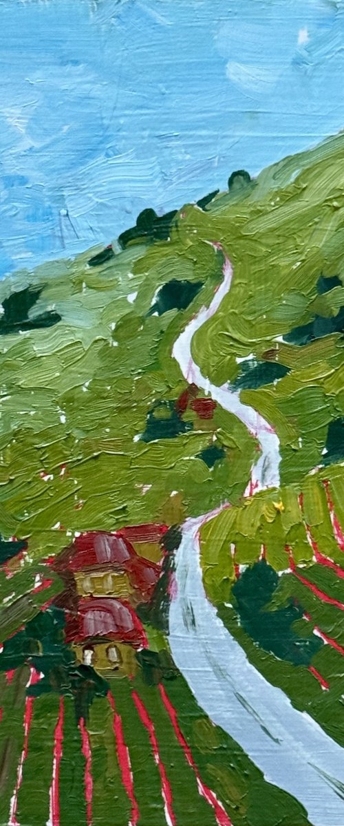 Landscape miniature by Ekaterina Dutkevich