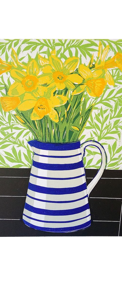 Spring daffodils by Carolynne Coulson