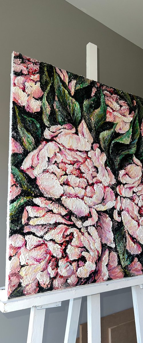 Pink peonies by Valentina Ash