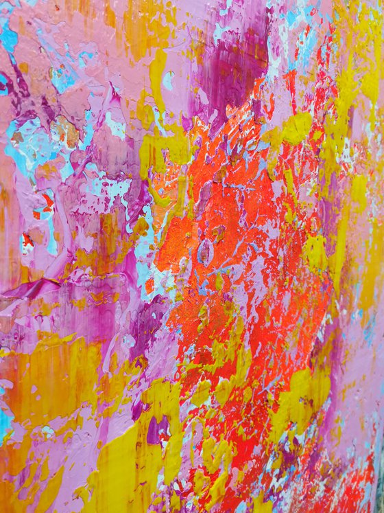 150x100cm. / extra large painting / Abstract 2192