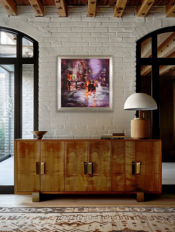 Winter Evening in Soho