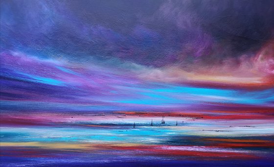 A Beautiful Day - seascape, emotional, panoramic