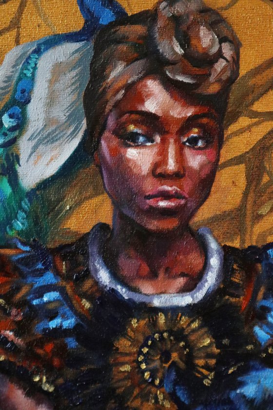 Queen of Africa (framed)