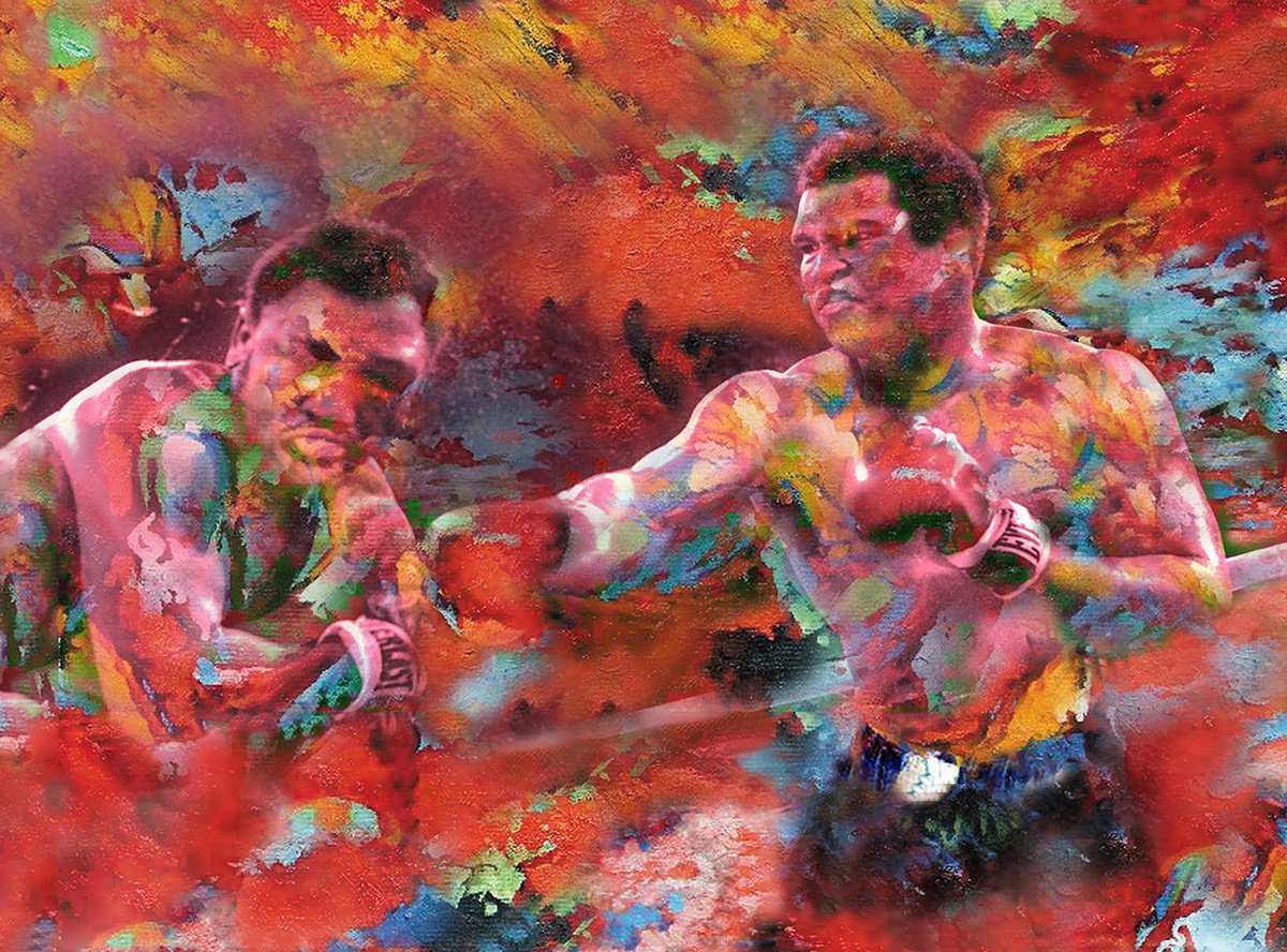 Impressionistic Portrait Oil Painting By Kenneth Halvorsen, 44 X 32", The Power And The Glory, Original Artwork