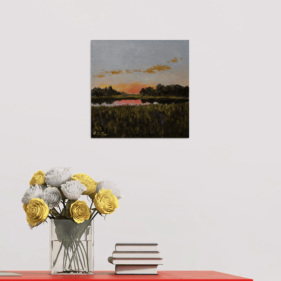 Impression. A quiet evening.