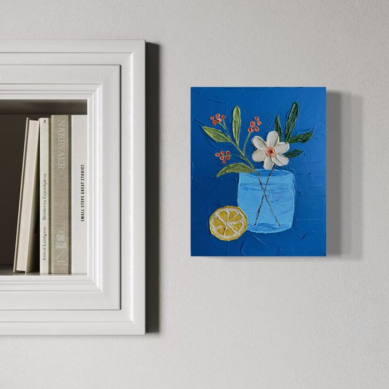 Flowers and lemon 2
