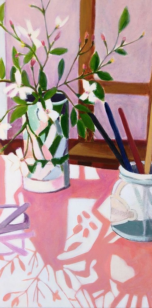Flowers in the Studio by Marisa Añón