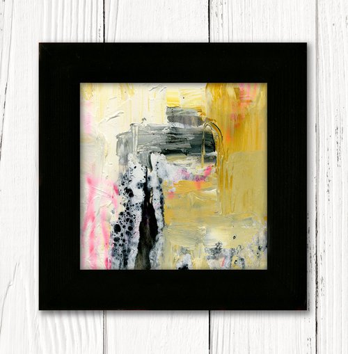Oil Abstraction 172 - Framed Abstract Painting by Kathy Morton Stanion by Kathy Morton Stanion