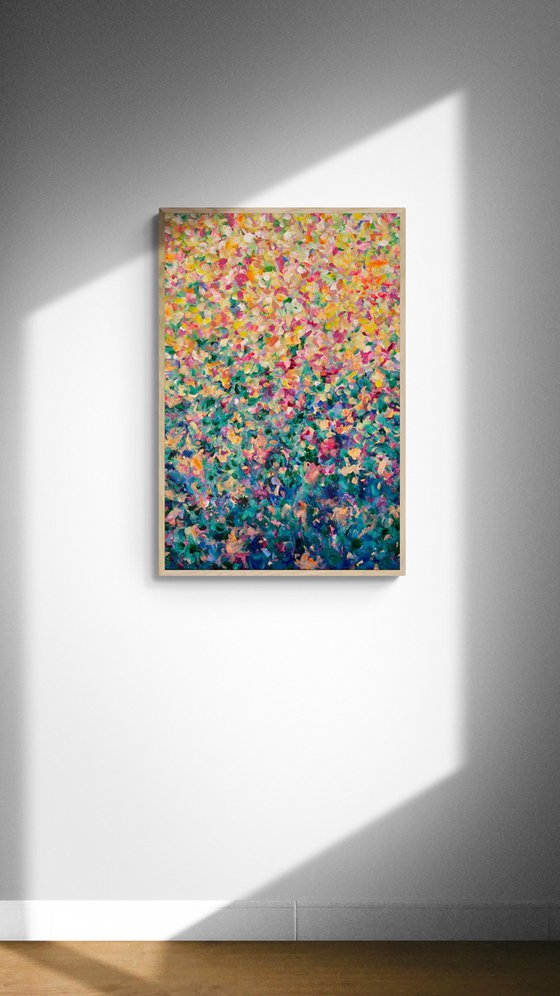 Light Filled Flower Garden