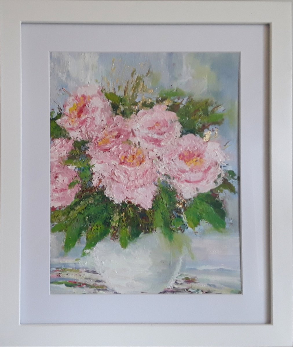 The Pink Rose’s by Therese O’Keeffe