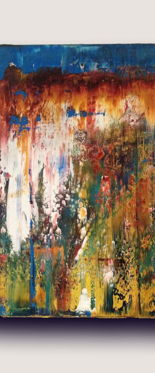 Abstract Painting - Rainbow Rust by Matthew Withey