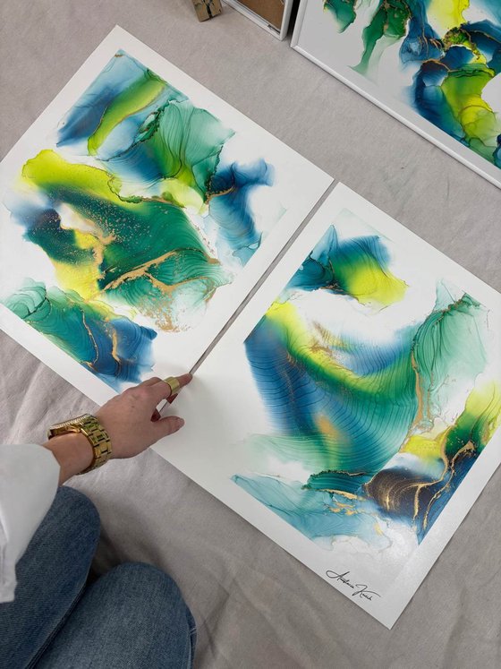 Infantia 3 (diptych)