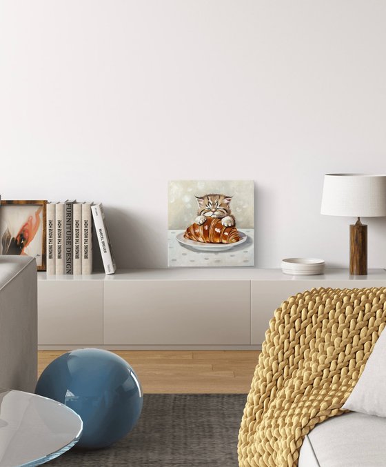 Sleeping on a Croissant