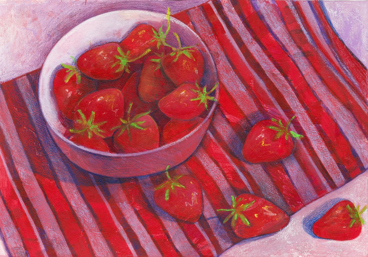 Strawberries by Mia