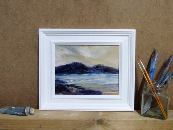 Sunart Shores, impressionist Scottish coastal seascape