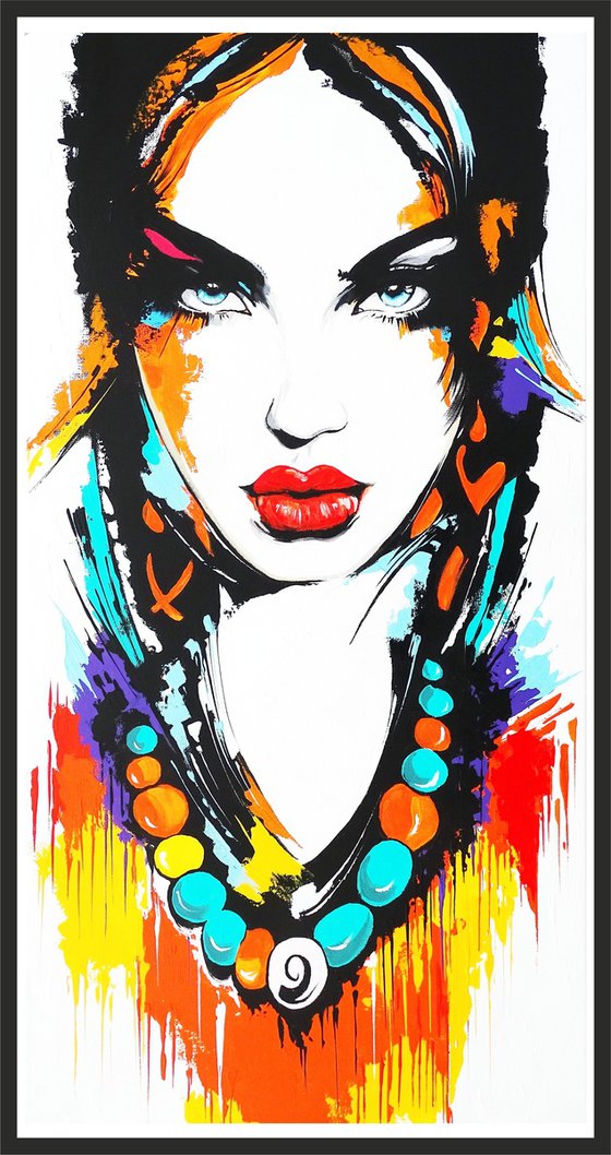 Vibrant Female Power-1