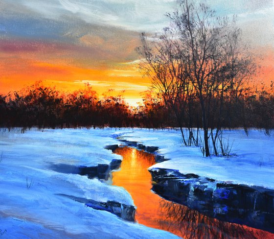 " Winter's Stillness " SPECIAL PRICE !!!!