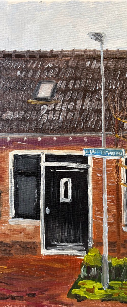 Plein Air: Neighbor's House by Dmitry Fedorov