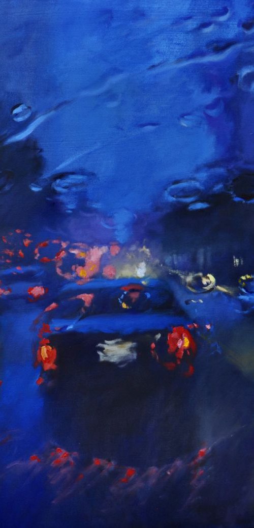 Red and Blue 5 by John Welsh