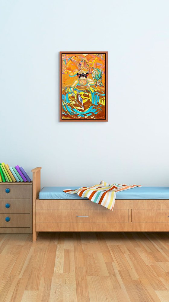 Childhood Paper Boat