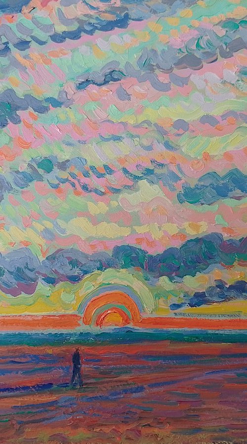 sunset by Nigel Dickerson