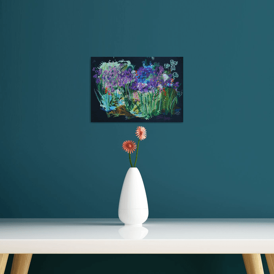 Night bloom... /  ORIGINAL PAINTING