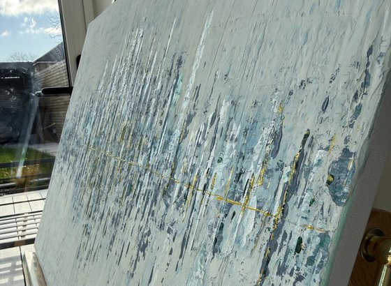 Cityscape at sundown