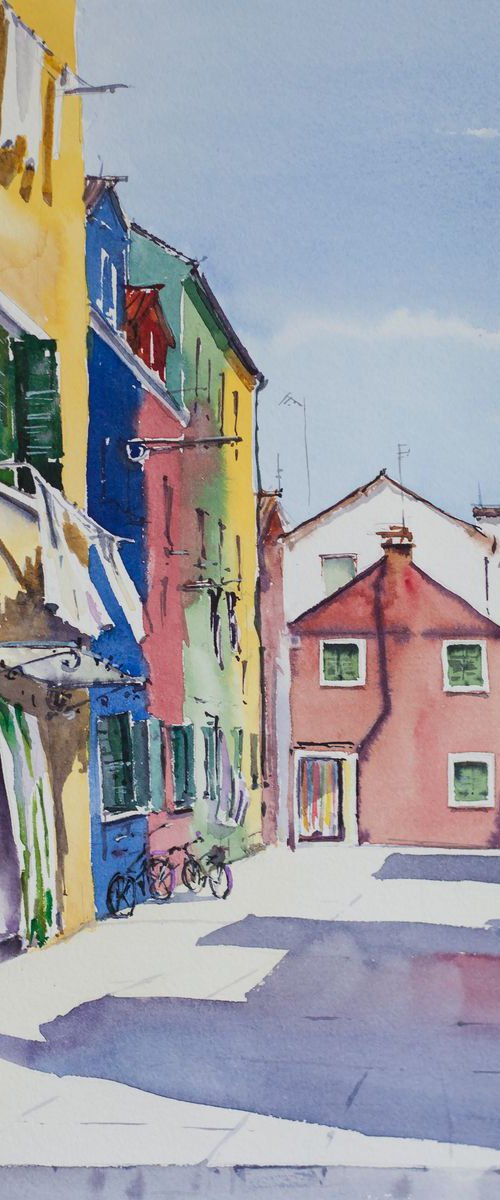 Burano island by Sasha Romm