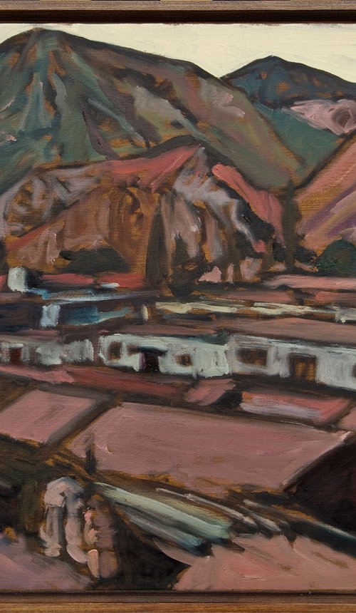 Red Mountains by Ishai Rimmer